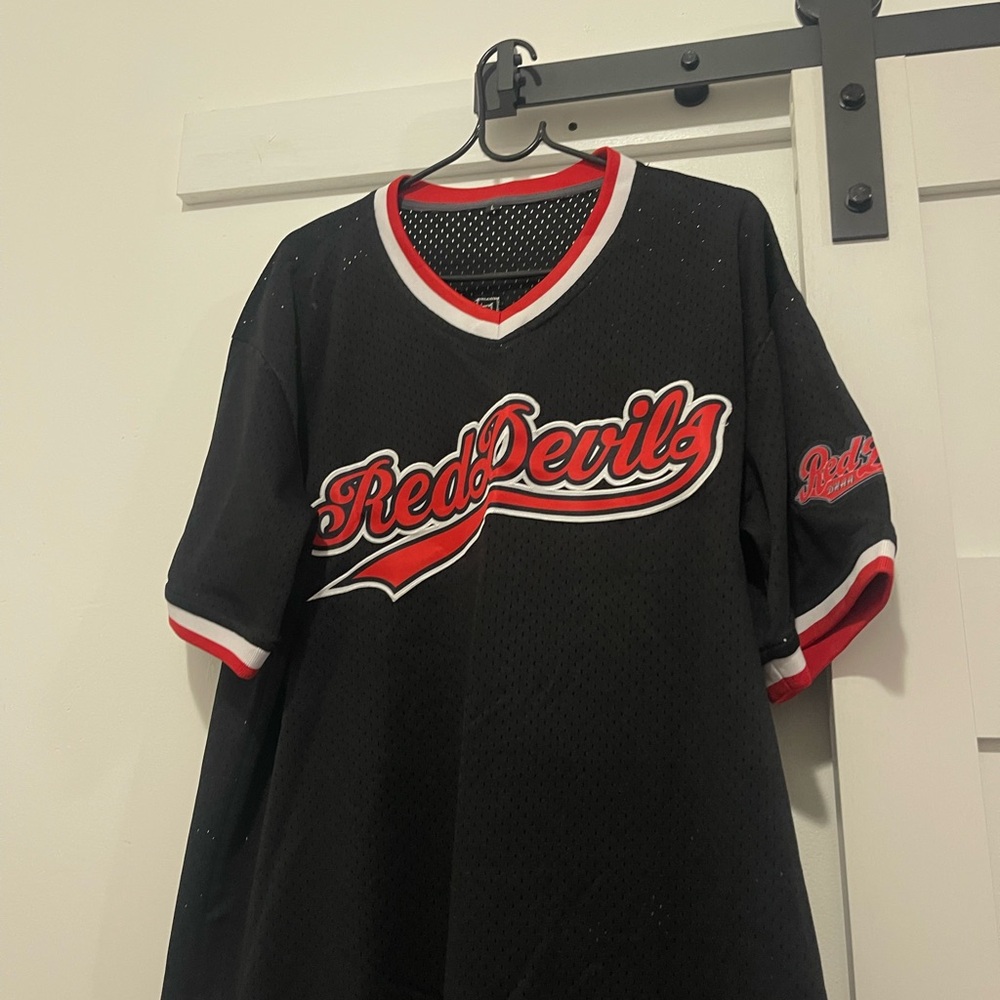 Black Red Devils Jersey